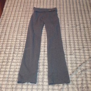 Gray guess yoga pants
