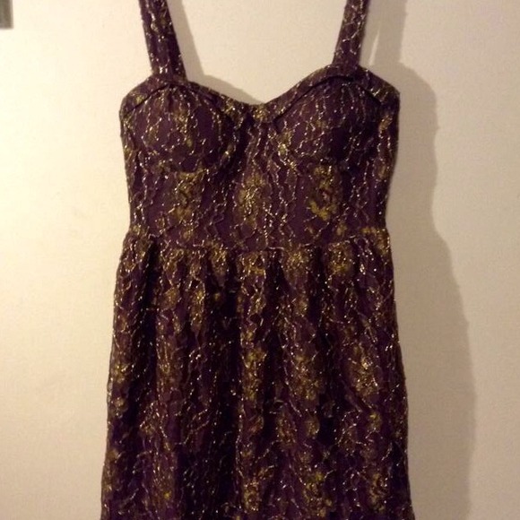 Cute Shimmer Lace Dress