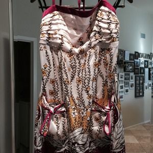 Cute silky summer dress