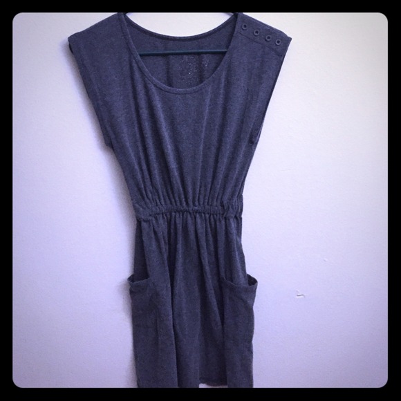 Cute simple grey dress