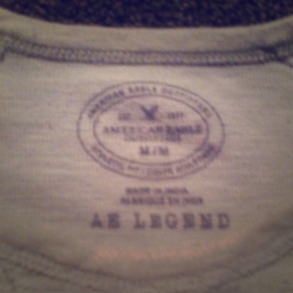 White long sleeved American Eagle shirt