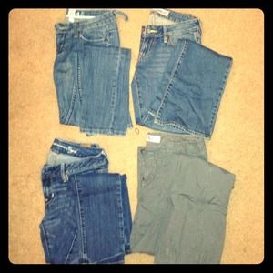 4 pairs of pants.