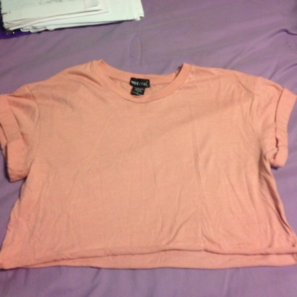 Light Pink Crop Top❤️