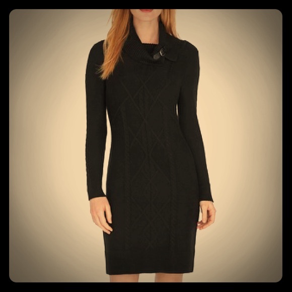 Black Sweater Dress