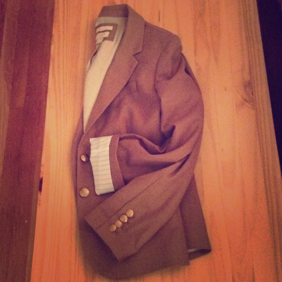 J.Crew Khaki Boyfriend Blazer