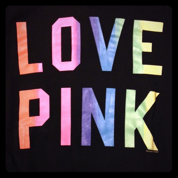 💞PINK by VS Multicolor Hoodie! 💞