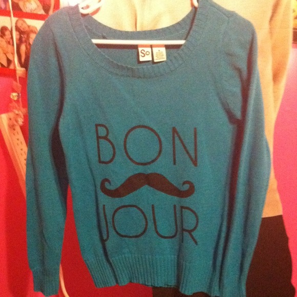 Bonjour sweater