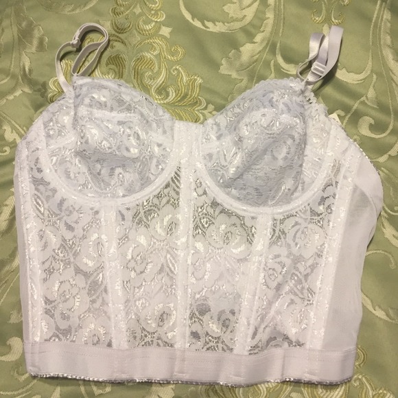 White bralette