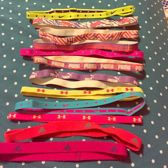 Nike/Addias/Under Armous/Puma headbands