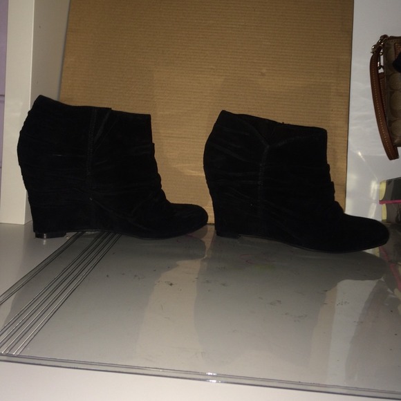 Nine West Wedge Booties - Picture 2 of 5