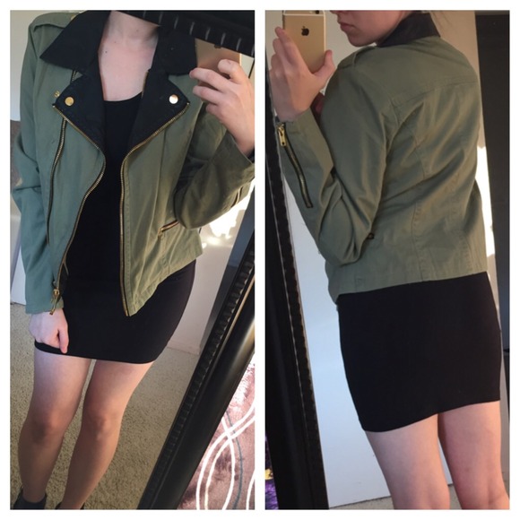 Leather/cargo jacket LOWEST PRICE - Picture 2 of 4