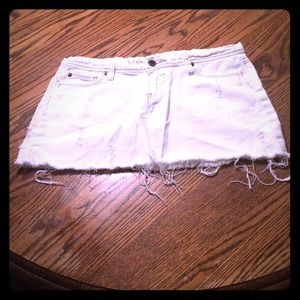 Urban Behavior White mini skirt