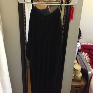 Brandy melville black long dress