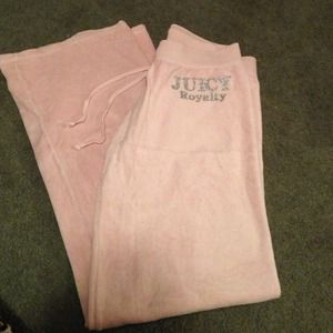 Pink juicy couture pants