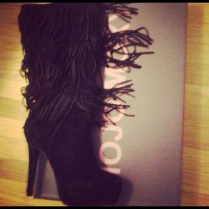 Mojo moxy Lola fringe boots