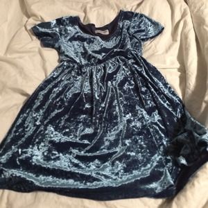 American Apparel Velvet Baby Doll Dress