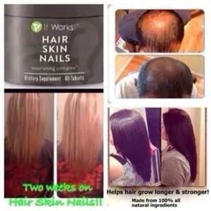 Unopened It Works Hair Skin and Nails