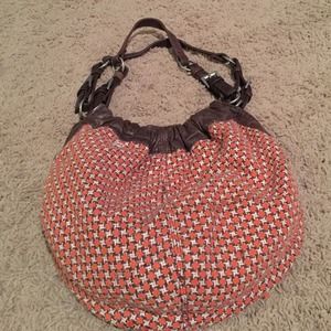 Fossil knit purse