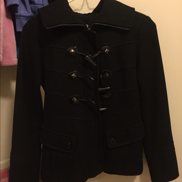 Guess Black Peacoat