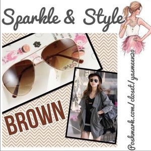 🎉HOST PICK🎉STYLE CRUSH PARTY🎉Brown sunglasses