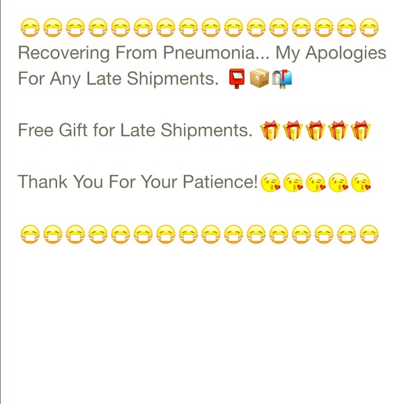 My Late Shipments...