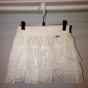 White skirt
