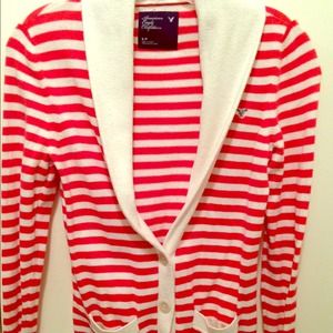 American Eagle button sweater