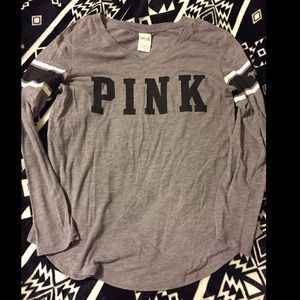 Victoria Secret Pink varsity shirt