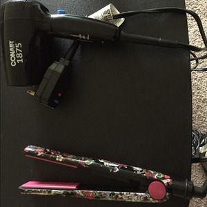 Ed Hardy Straightener and Compact Hair Dryer
