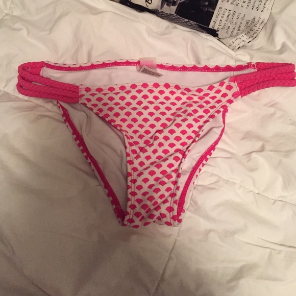 Pink Roxy Bathing Suit Bottoms