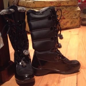 SPORTO black winter boots