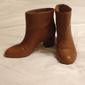 Cognac Booties