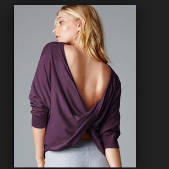 Victoria Secret A Kiss of Cashmere Reversible Top