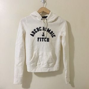 Abercrombie & Fitch 🌟brand new🌟 white hoodie