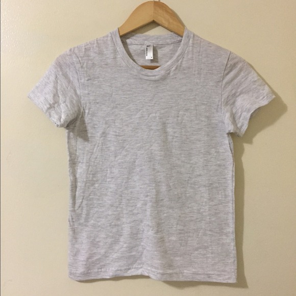 American Apparel 🌟brand new🌟 light grey t-shirt