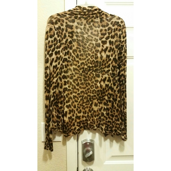 Leopard Cardigan - Picture 2 of 3