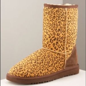 Leopard print UGGs