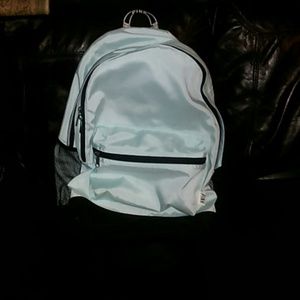 Teal blue backpack