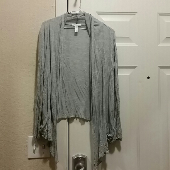 Pocketed Grey Cardigan