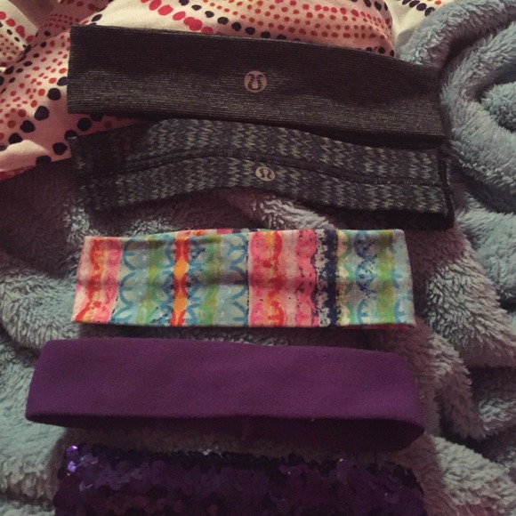 Lulu Lemon + others headband bundle