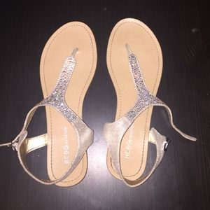 BCBG sandals!