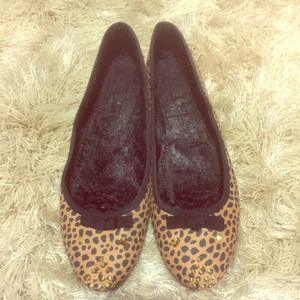 Cheetah slippers