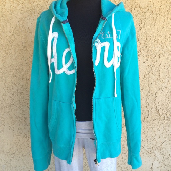 Turquoise Aero Hoodie