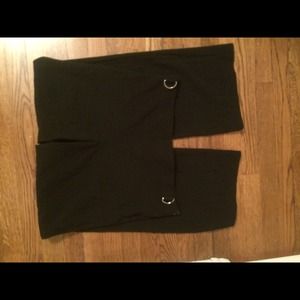 Black maternity dressy pants small
