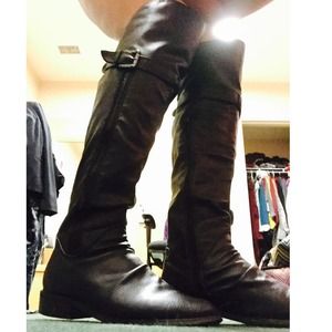 My favorite black knee high boots