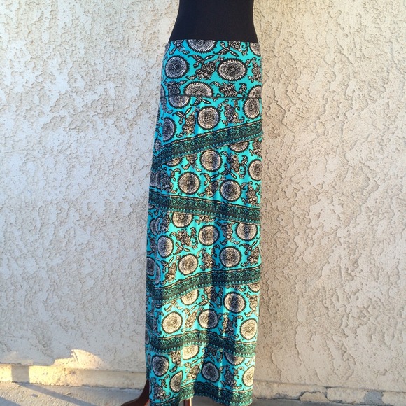 Boho Patterned Maxi