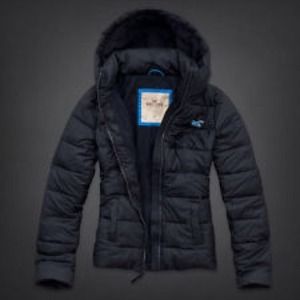 Hollister Fleece Lined Puffer Coat