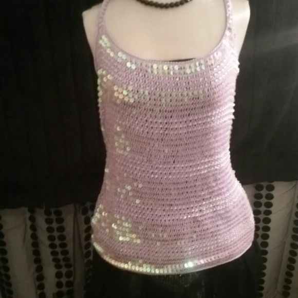 Sequin Tank Top