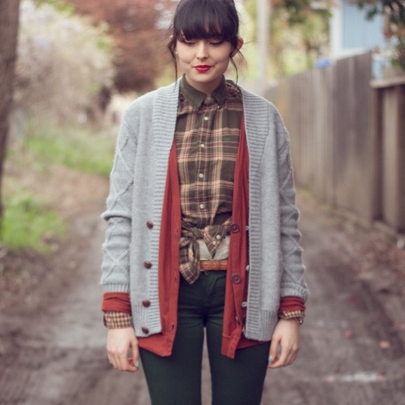 American Apparel Jersey Double Breasted Cardigan M - Picture 3 of 3