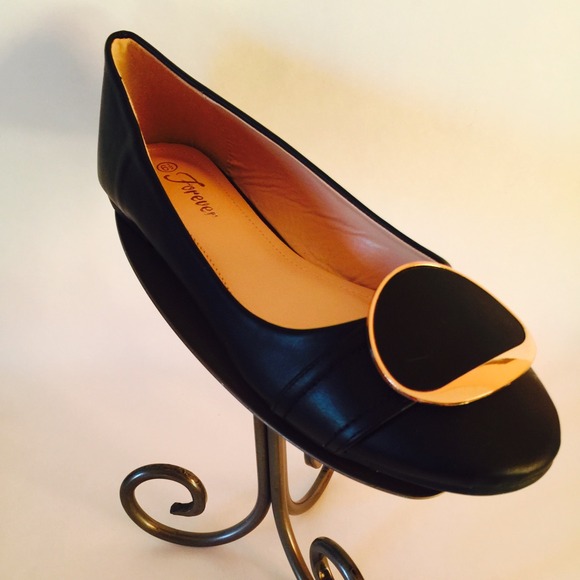 Forever Black Flats
